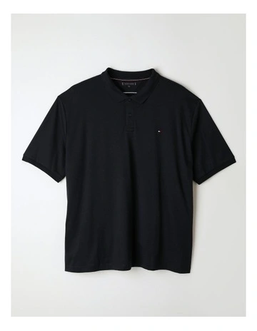 Big And Tall Liquid Cotton Essential Polo in Navy