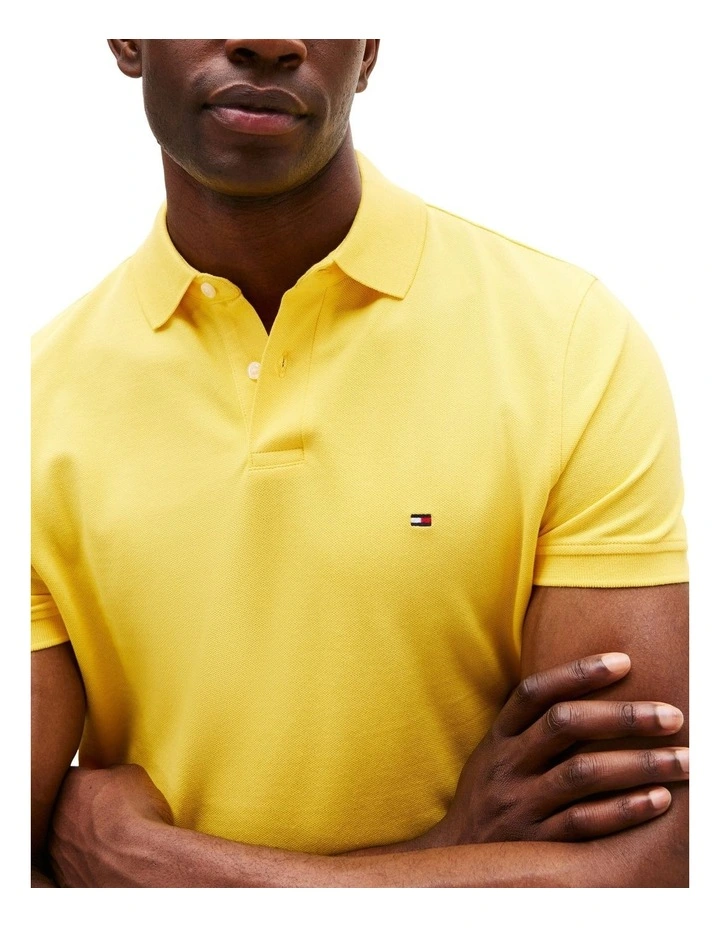1985 Regular Fit Polo in Yellow image 3