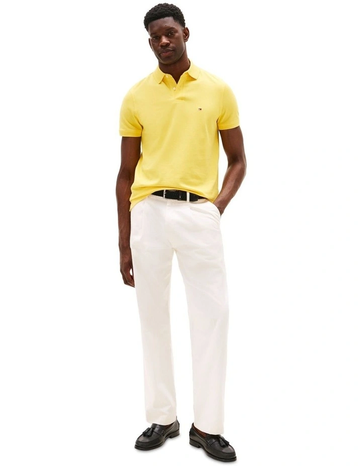 1985 Regular Fit Polo in Yellow image 4
