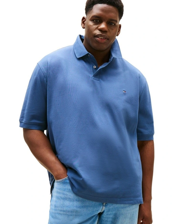 Plus 1985 Collection Regular Fit Polo Shirt in Blue image 1