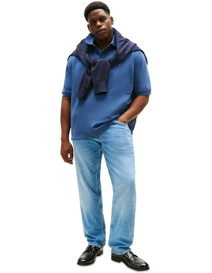 Plus 1985 Collection Regular Fit Polo Shirt in Blue image 4