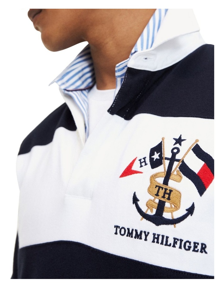 tommy hilfiger colour block tape track top