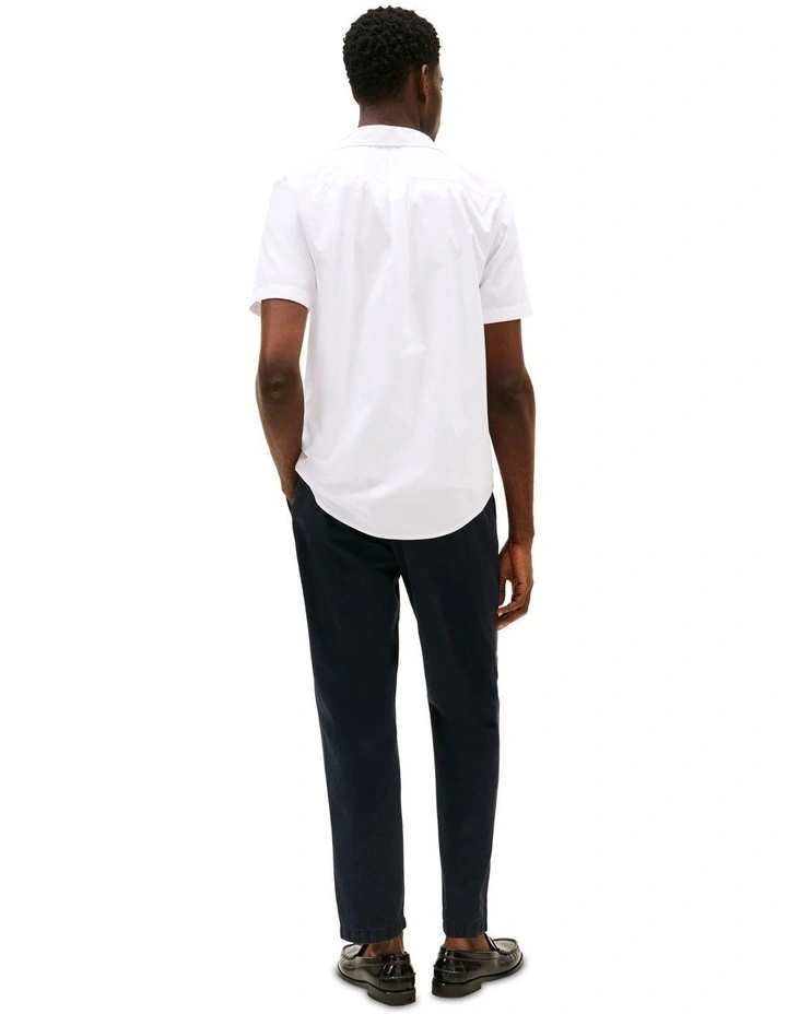 Regular Fit Short Sleeve Shirt in White image 2