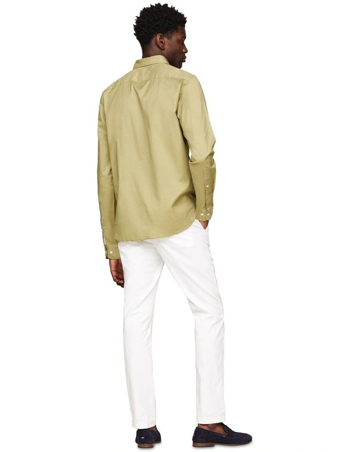 Flex Regular Fit Shirt in Green image 2
