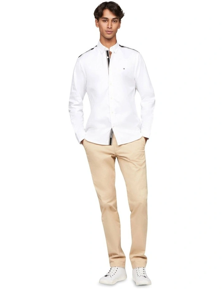 Brand Love Tape Shirt in The Optic White image 3