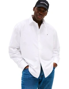Big & Tall Oxford Shirt in White