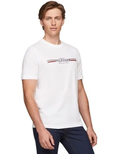 Chest Logo T-shirt in White