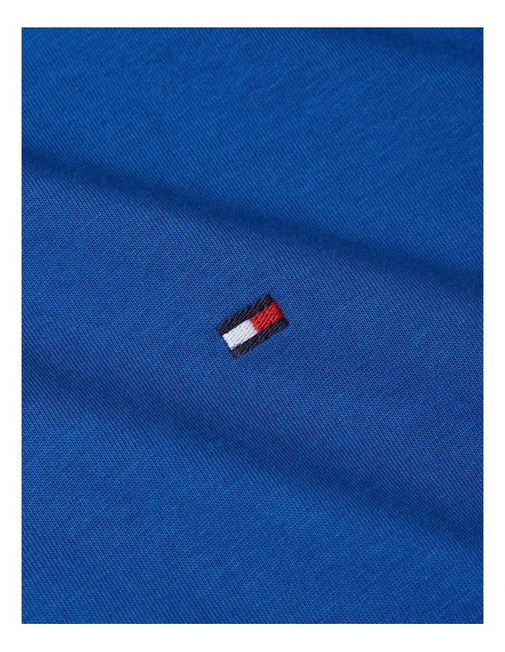 Essential Cotton Tee in Blue image 5