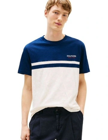 Monotype Colour-Blocked T-shirt in Multi