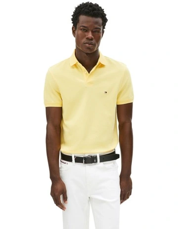 1985 Regular Fit Polo T-shirt in Yellow