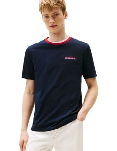 Americana Graphic Tee in Blue