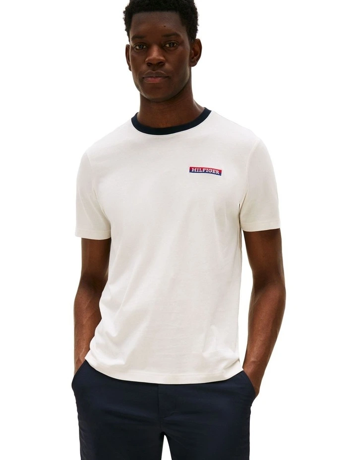 Americana Graphic Tee in White image 1