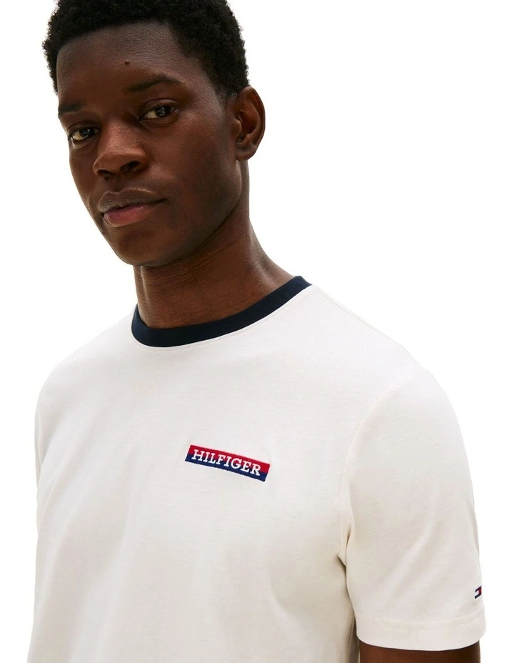 Americana Graphic Tee in White image 3