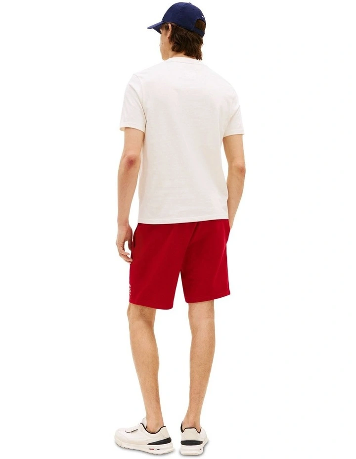 Americana Flag Box Tee in White image 2