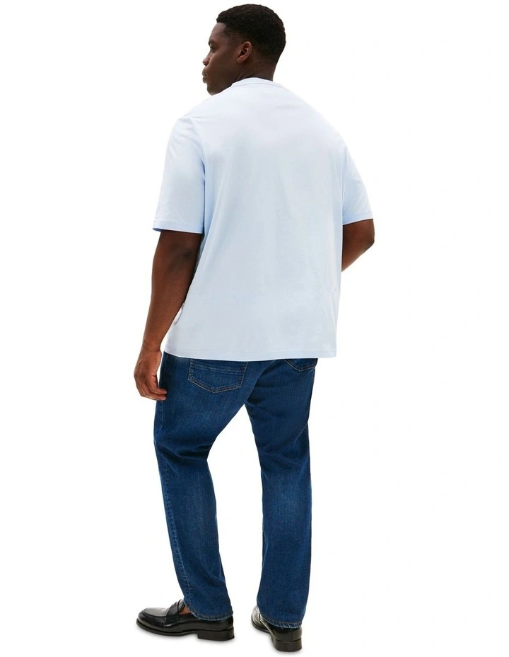 Big & Tall Hilfiger Stack Tee in Blue image 2