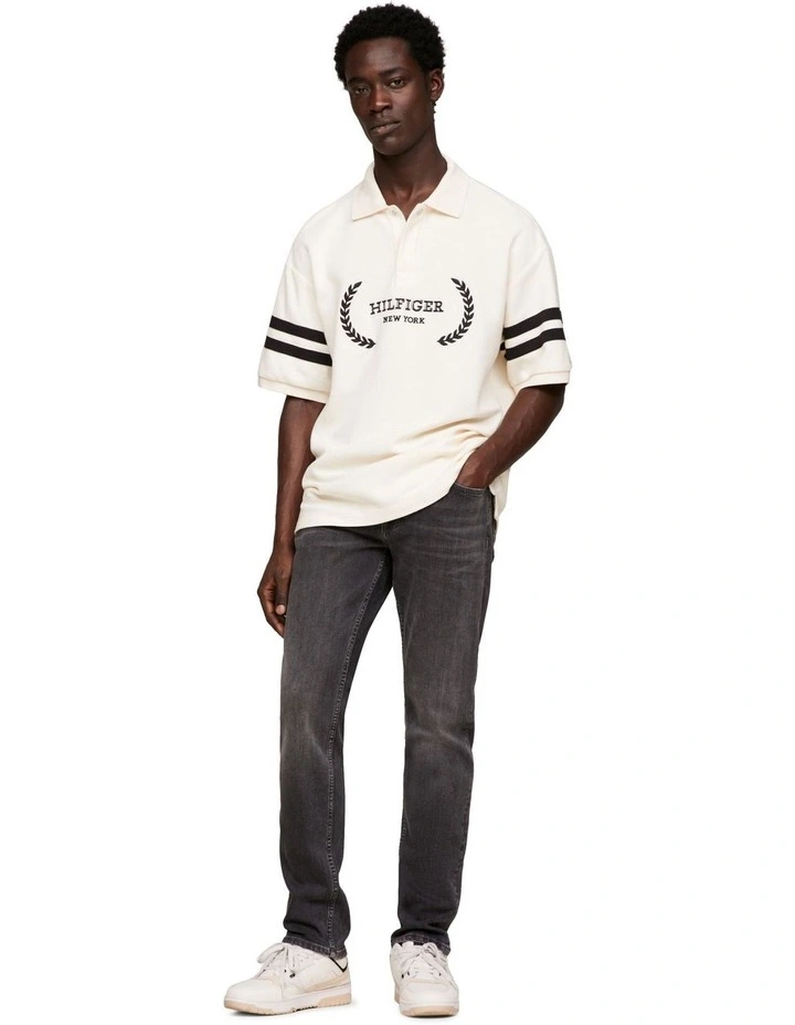 Denton Straight Jeans in Black image 3