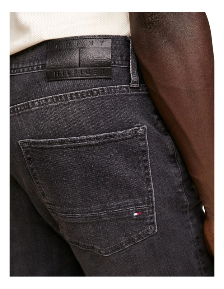 Denton Straight Jeans in Black image 4