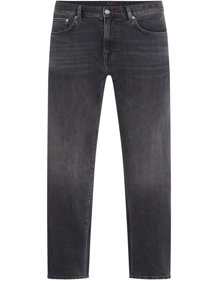 Denton Straight Jeans in Black image 5
