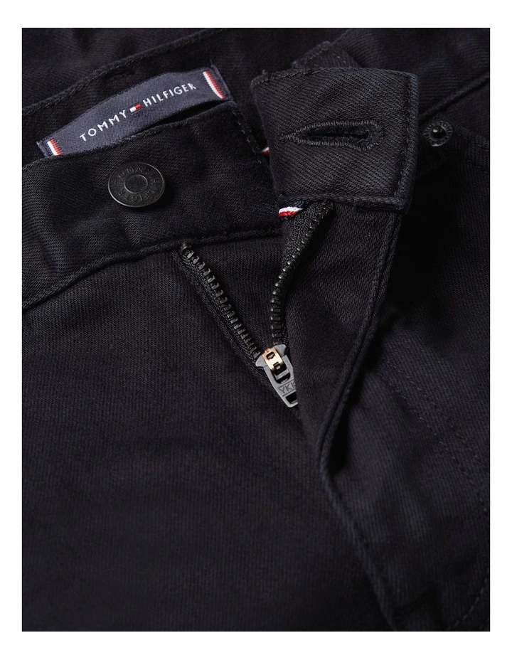 Straight Denton Jeans in Black image 5