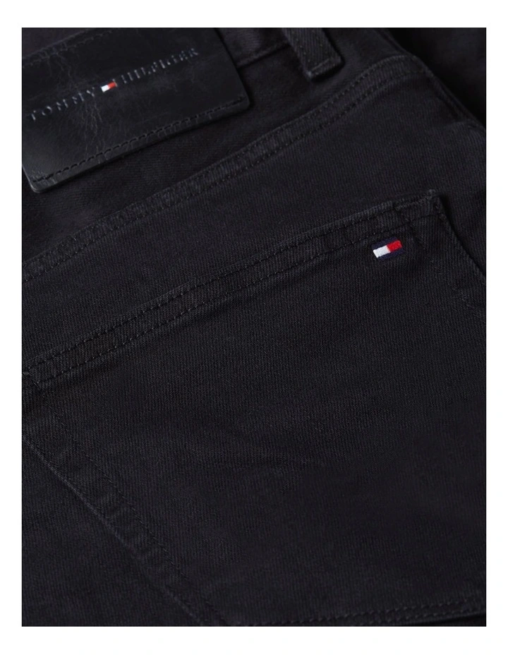 Straight Denton Jeans in Black image 6