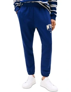 Athleisure Relaxed Joggers in Blue