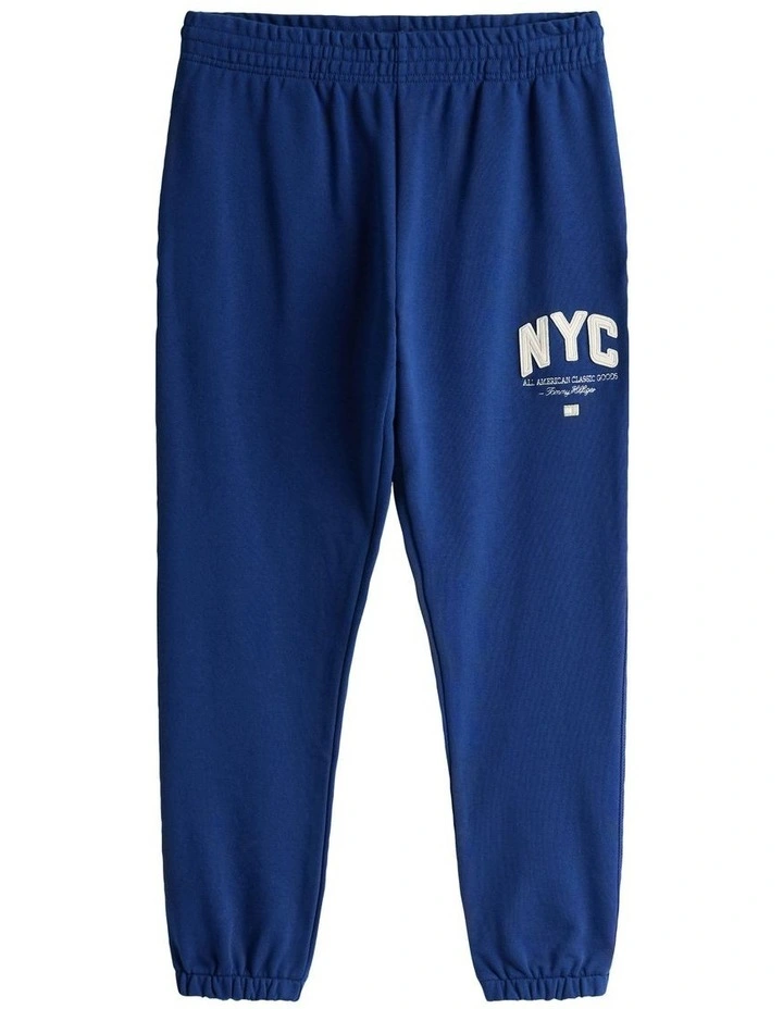 Athleisure Relaxed Joggers in Blue image 5