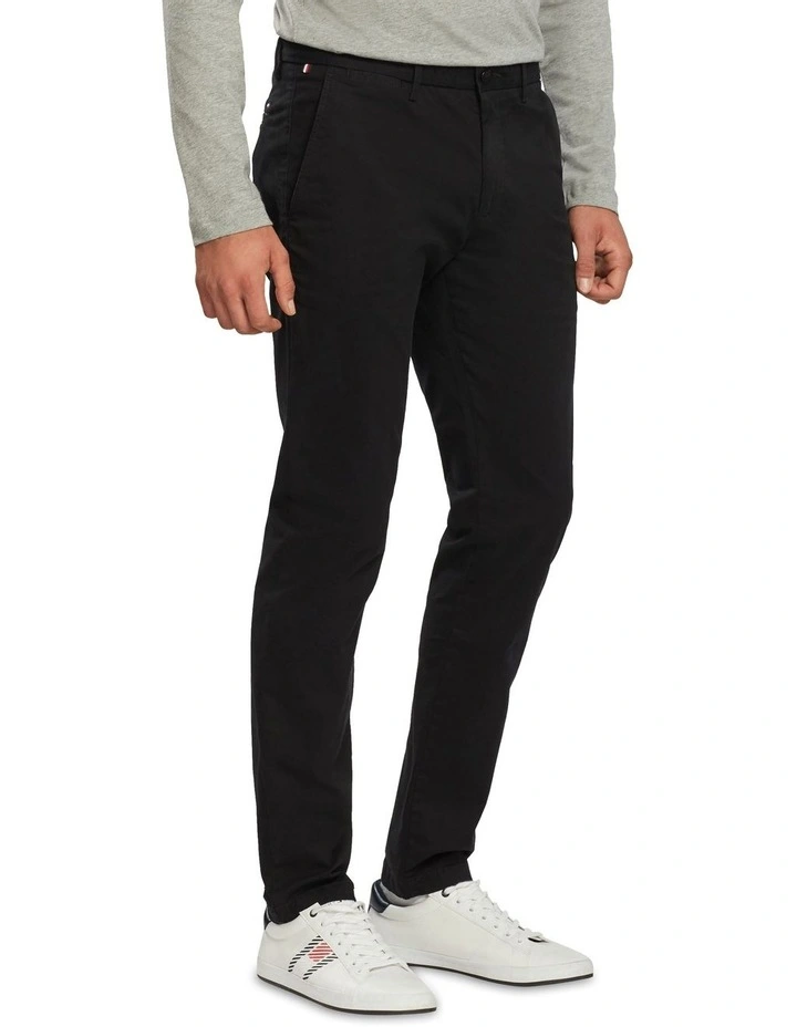 1985 Bleecker Slim Flex Chinos in Black image 1