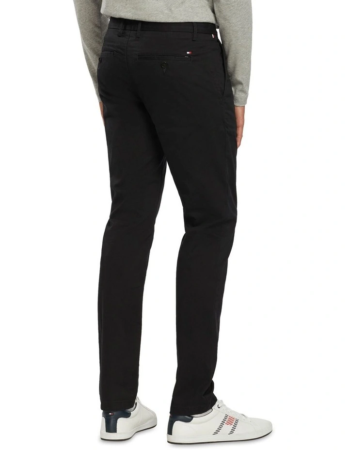 1985 Bleecker Slim Flex Chinos in Black image 2