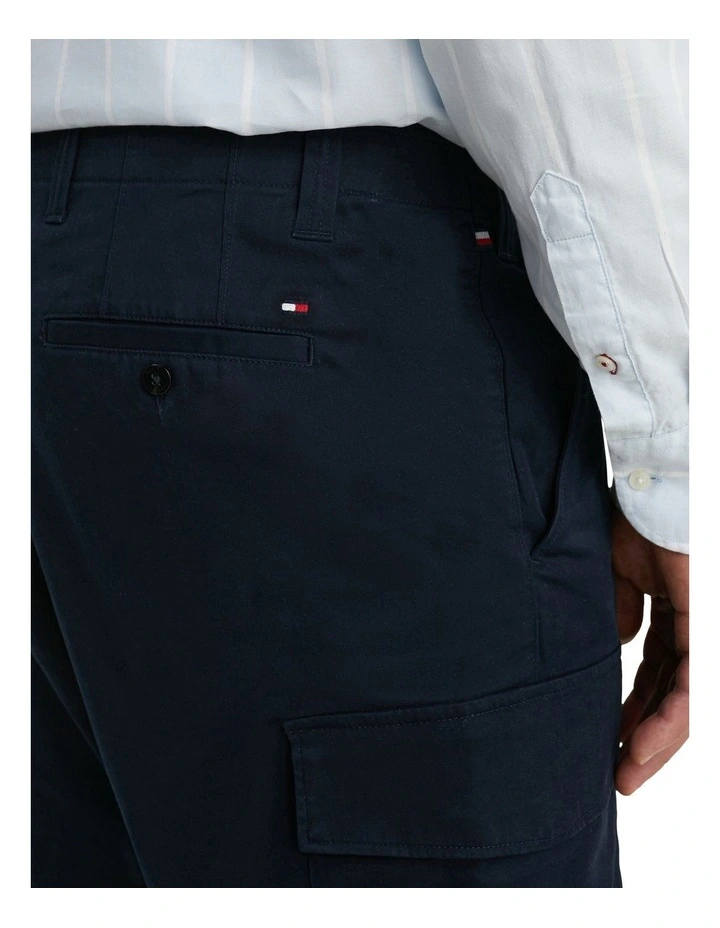 Tommy Hilfiger Big & Tall Twill Cargo Pocket Shorts in Blue MYER