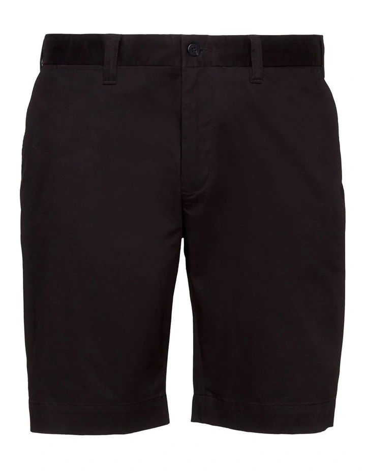 Big & Tall 1985 Collection Madison Twill Shorts in Black image 1