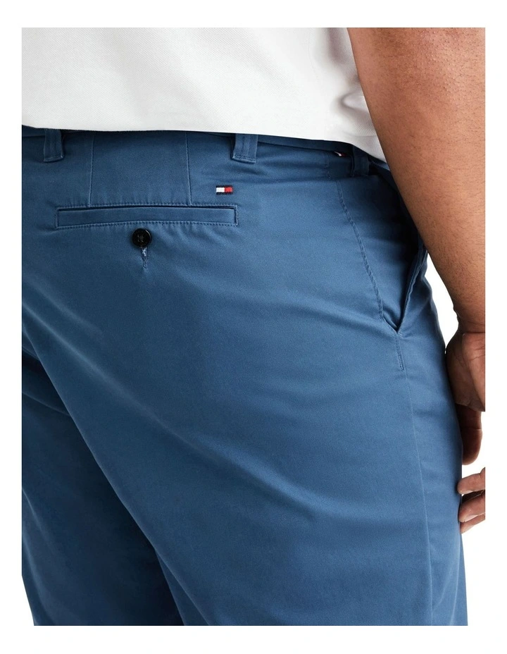 Big & Tall 1985 Collection Madison Twill Shorts in Blue image 3