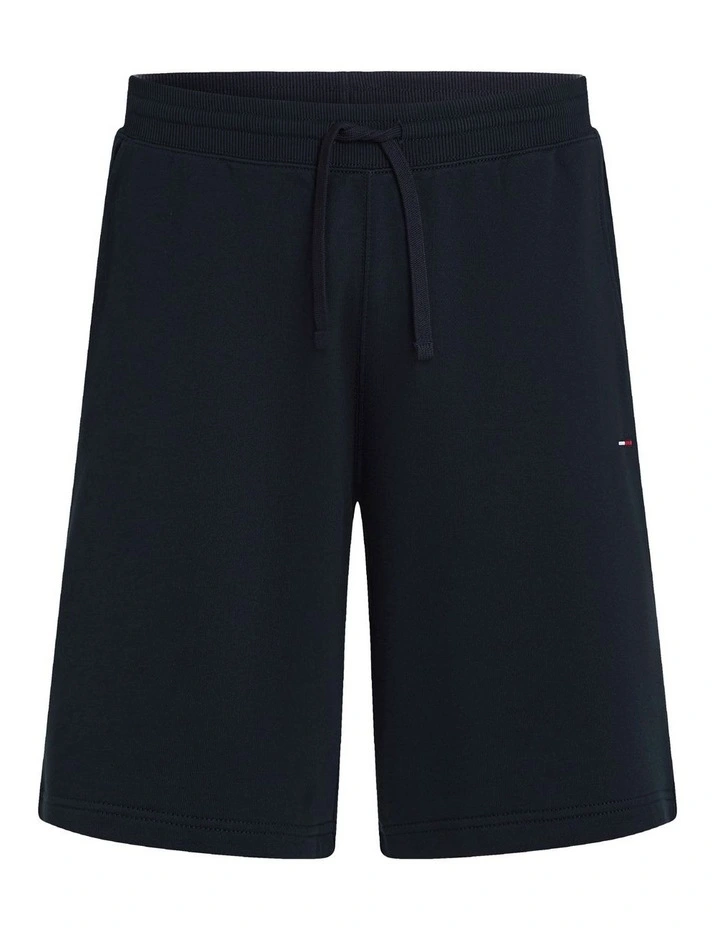 Essential Terry Sweatshorts in Navy image 6