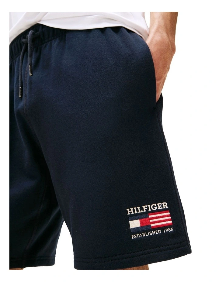 Americana Shorts in Blue image 3