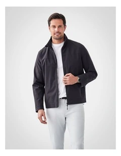 Gazflex Harrington Jacket in Black