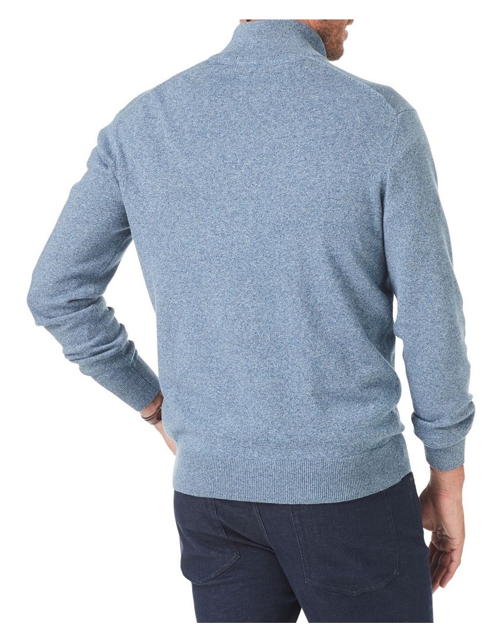 Gazman Cotton Stretch Half Zip Knit | MYER