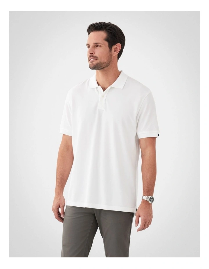 Classic Pique Polo White image 1
