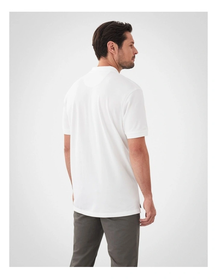 Classic Pique Polo White image 2