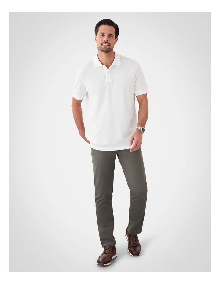 Classic Pique Polo White image 6