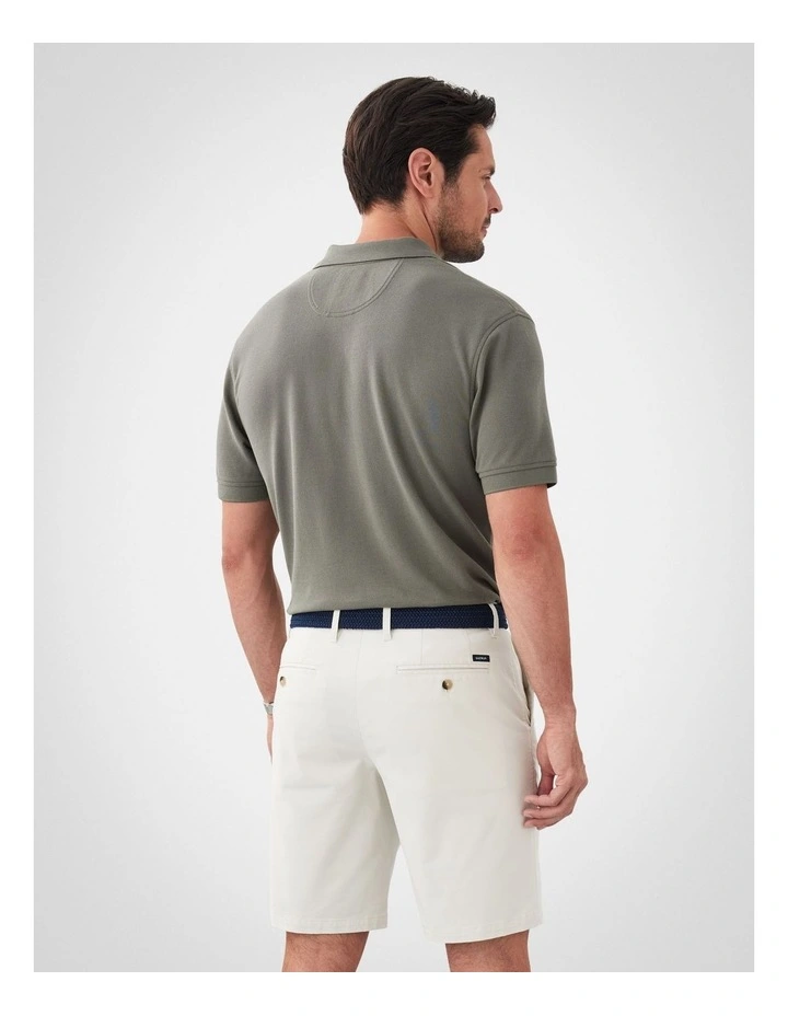 Classic Pique Polo Shirts in Green image 2