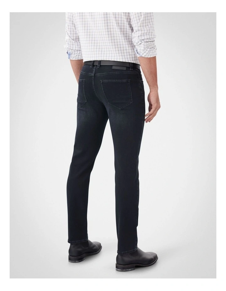 Merricks Modern Knit Jeans in Black image 2