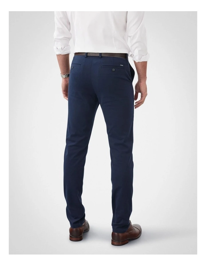 Non-Iron Modern Chino in Dark Navy image 2