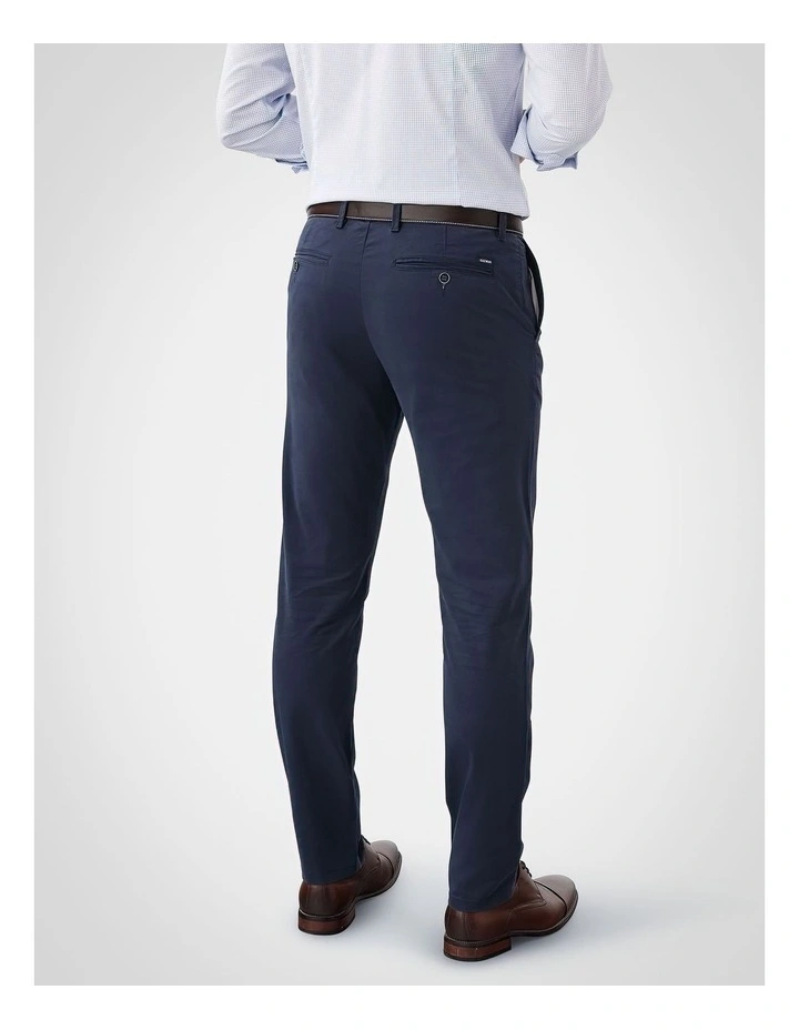 Modern Tapered Chino Pant in Navy image 2