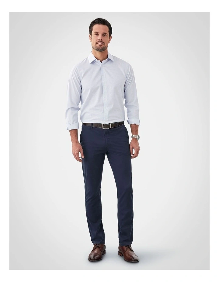 Modern Tapered Chino Pant in Navy image 5