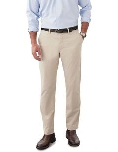 Comfort Stretch Chino Pant in Sand