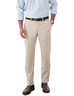 Comfort Stretch Chino Pant in Sand