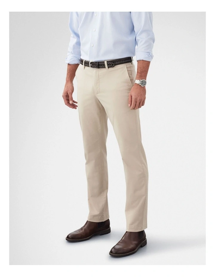 Comfort Stretch Chino Pant in Sand image 4
