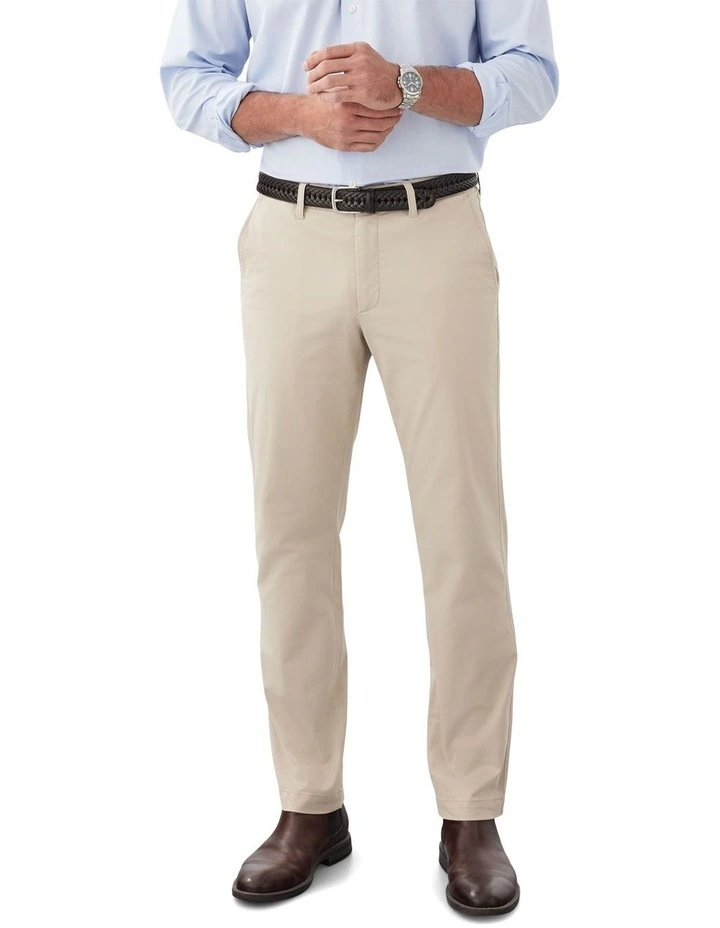 Comfort Stretch Chino Pant in Sand image 5
