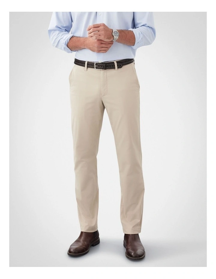 Comfort Stretch Chino Pant in Sand image 5