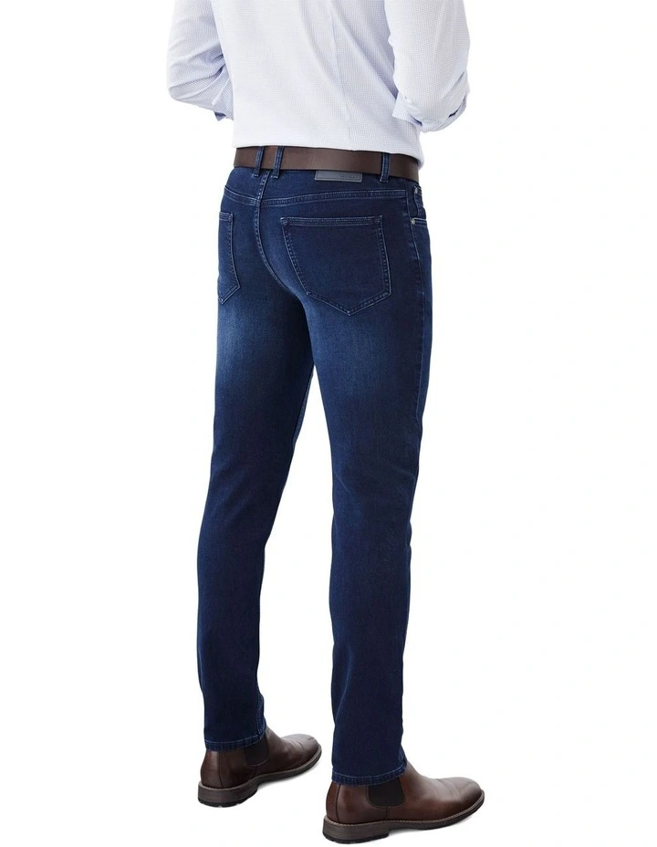 Knit Denim Modern Fit Jean in Indigo image 2