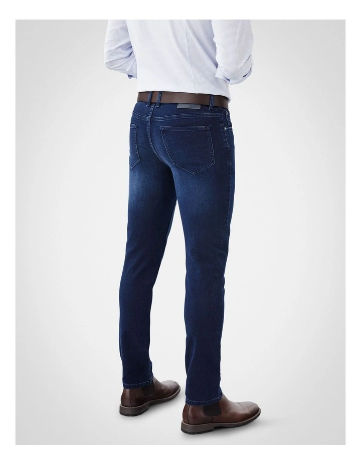 Knit Denim Modern Fit Jean in Indigo image 2